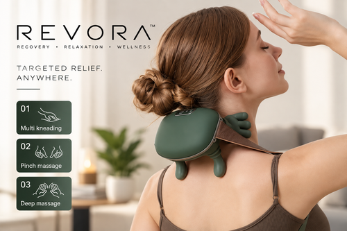 REVORA 8-Claw Neck Massager
