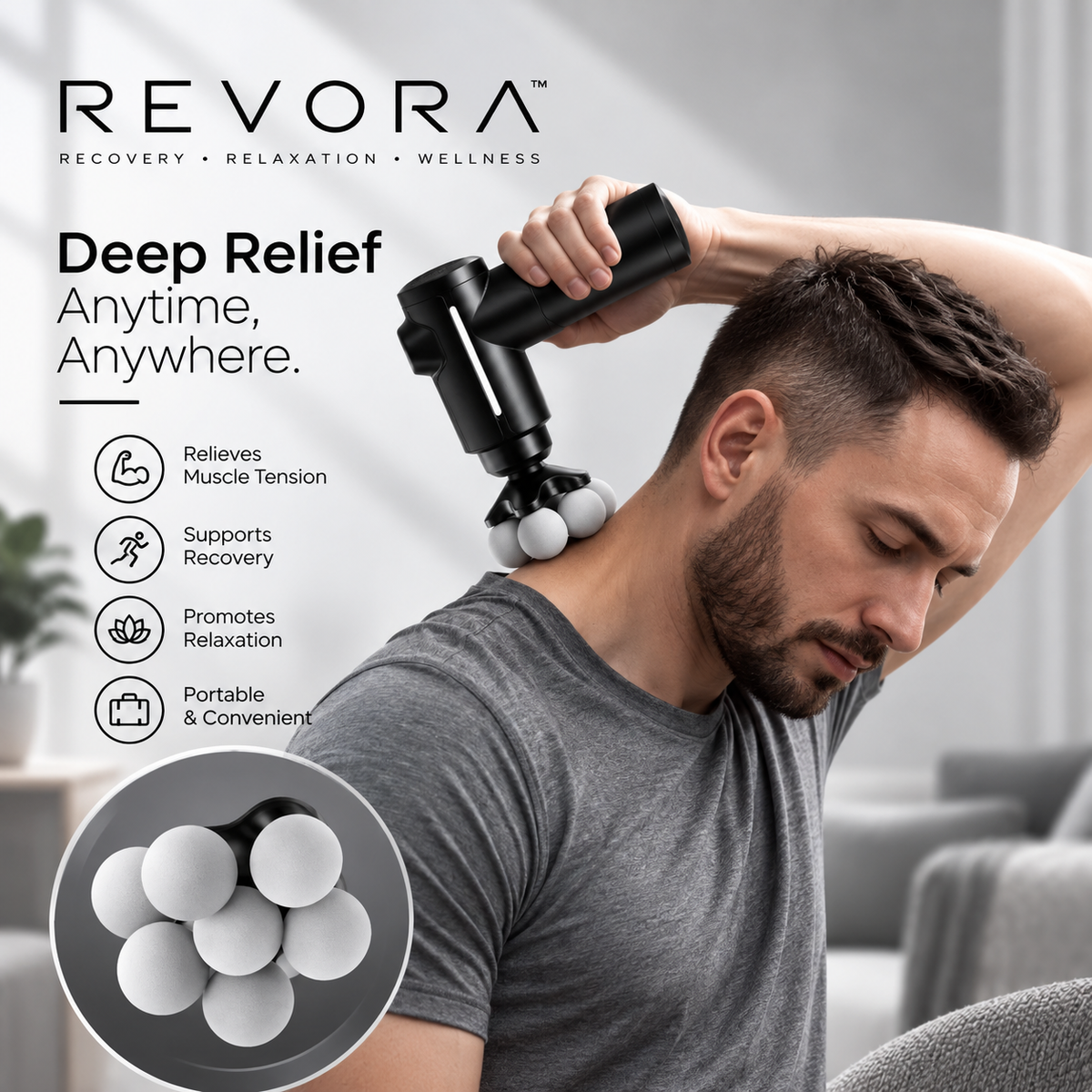 REVORA Massage Gun
